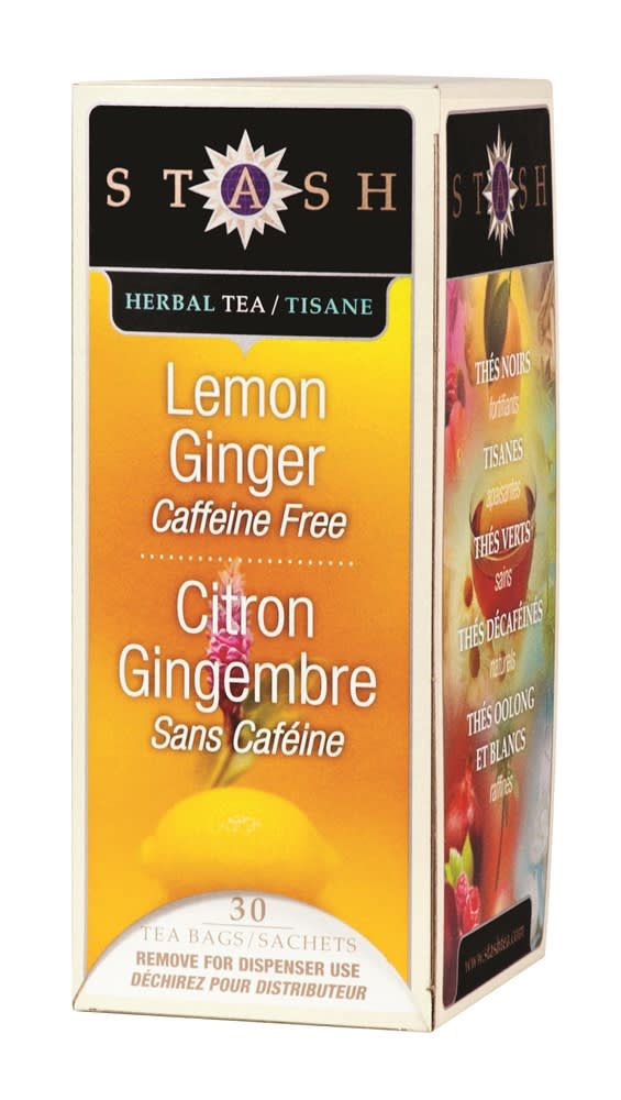 GuestSupply US | STASH Lemon Ginger Herbal Tea Bags, Caffeine Free